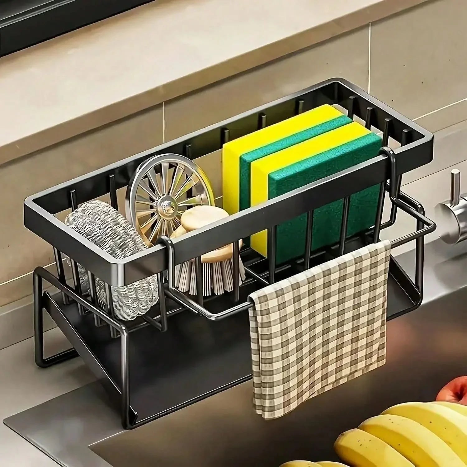 Stainless Steel Organizer for Kitchen Sinks