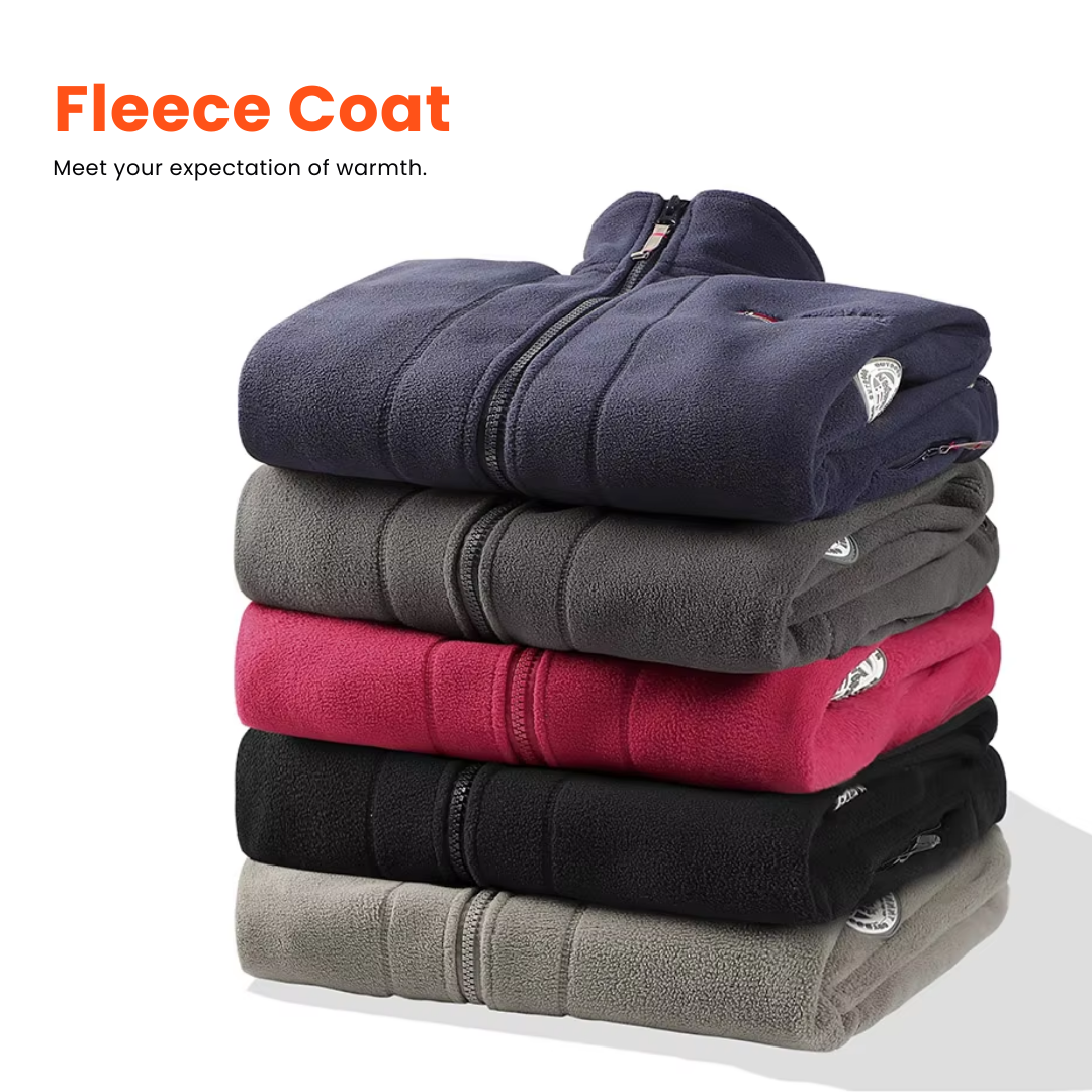Alpine Comfort Fleece Jacket – Lightweight Warmth for Every Explorer