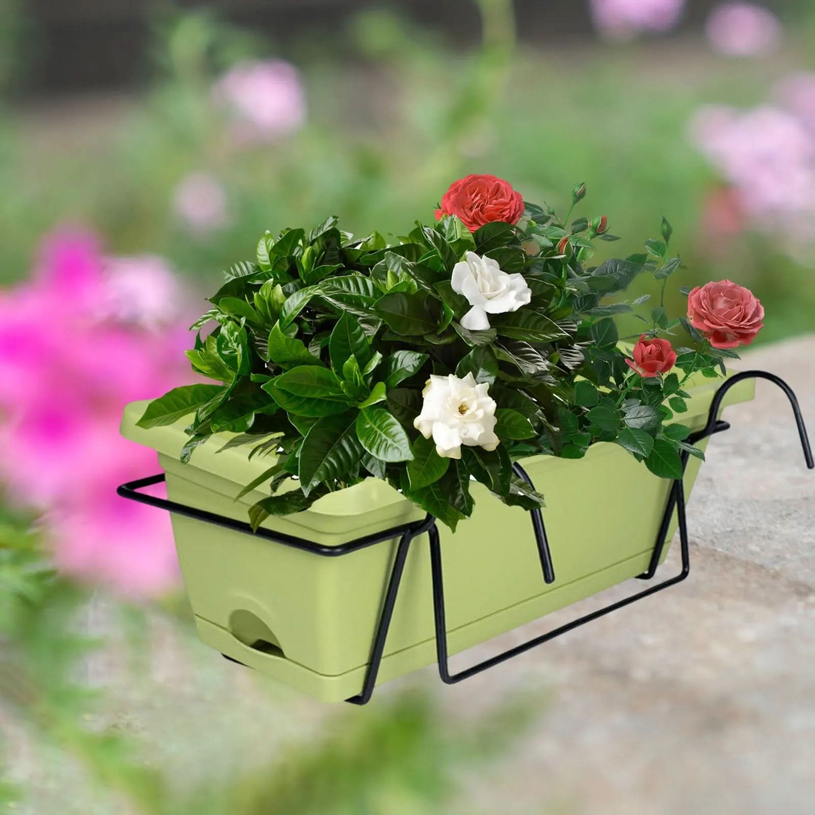 Balcony Planter Box for Garden Fencing