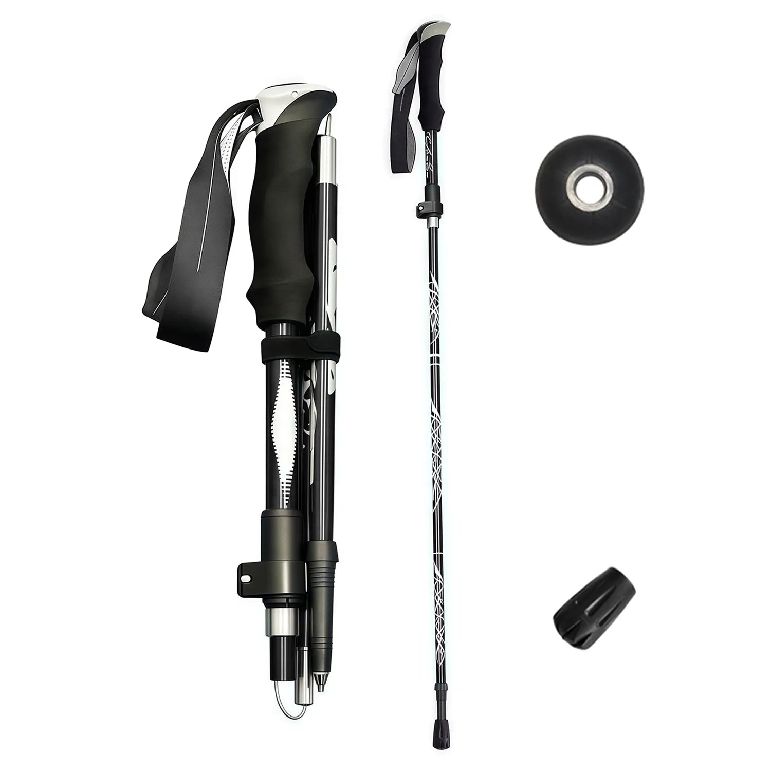 Versatile Adjustable Trekking Poles for Ultimate Stability