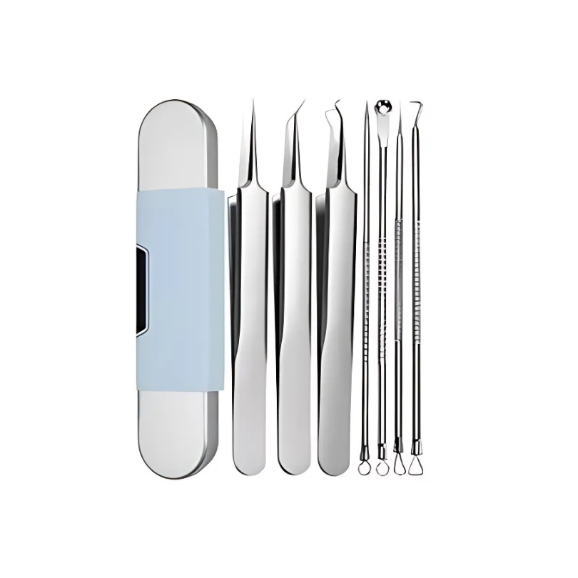 Dermaluxe™ Precision Extraction Set — Take Control with Painless, Pro-Level Clear Skin Anytime, Anywhere