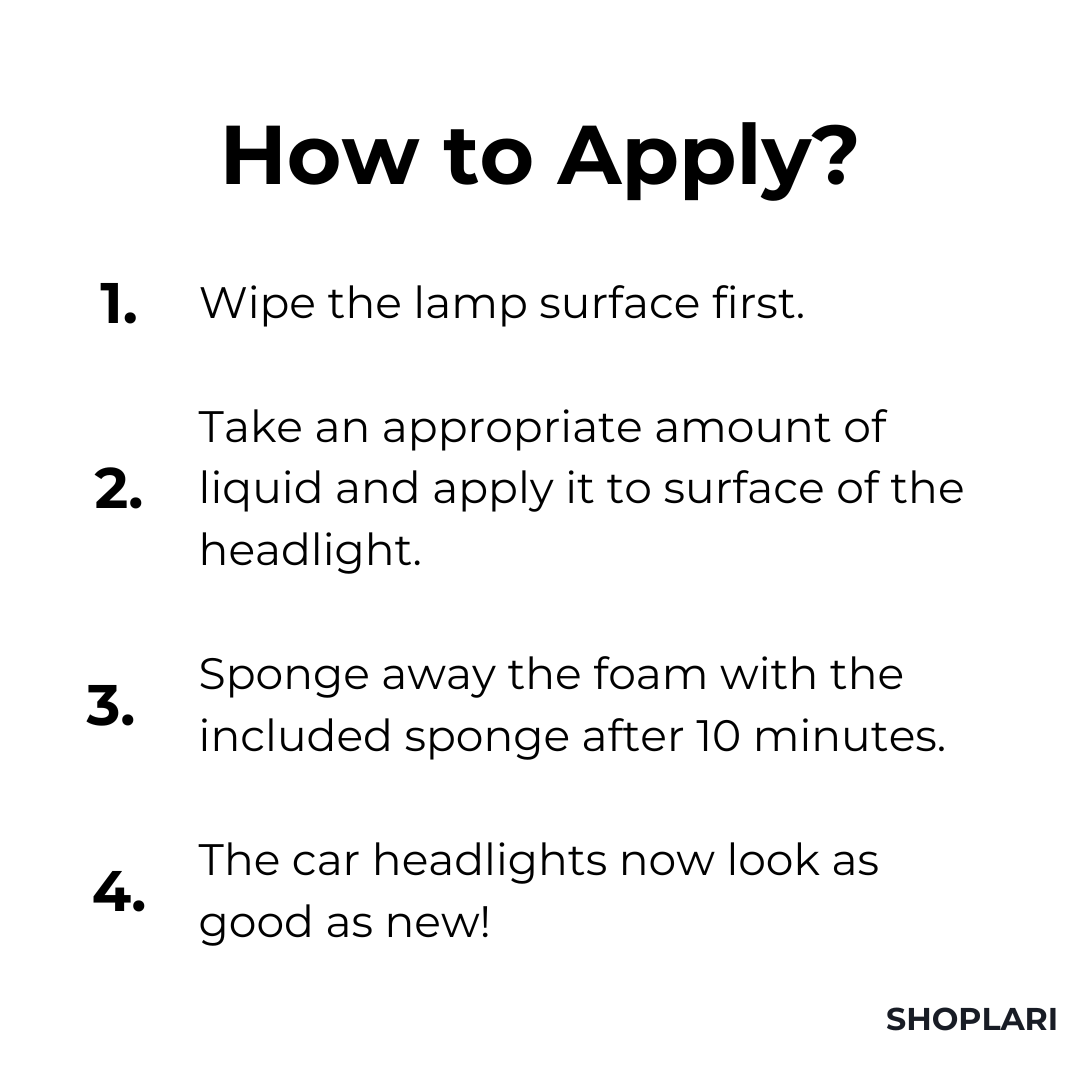 LumaShield™ — Reignite Your Headlights for Safer, Brighter Night Drives