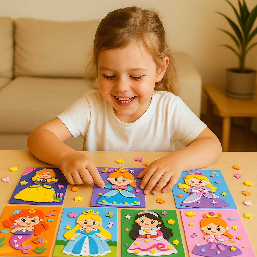 InspirePlay™ Sticker Set — Ignite Your Child’s Confidence and Unleash Endless Creativity Every Time They Play