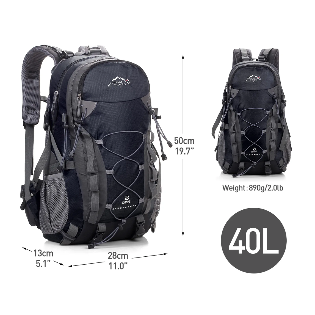 40L Adventure Ready Backpack for Hiking and Travel