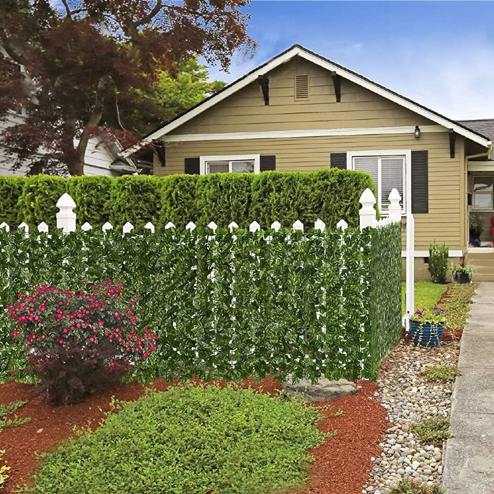 Artificial Leaf Privacy Fence | UV Resistant and Weatherproof | Customizable | LeafShield
