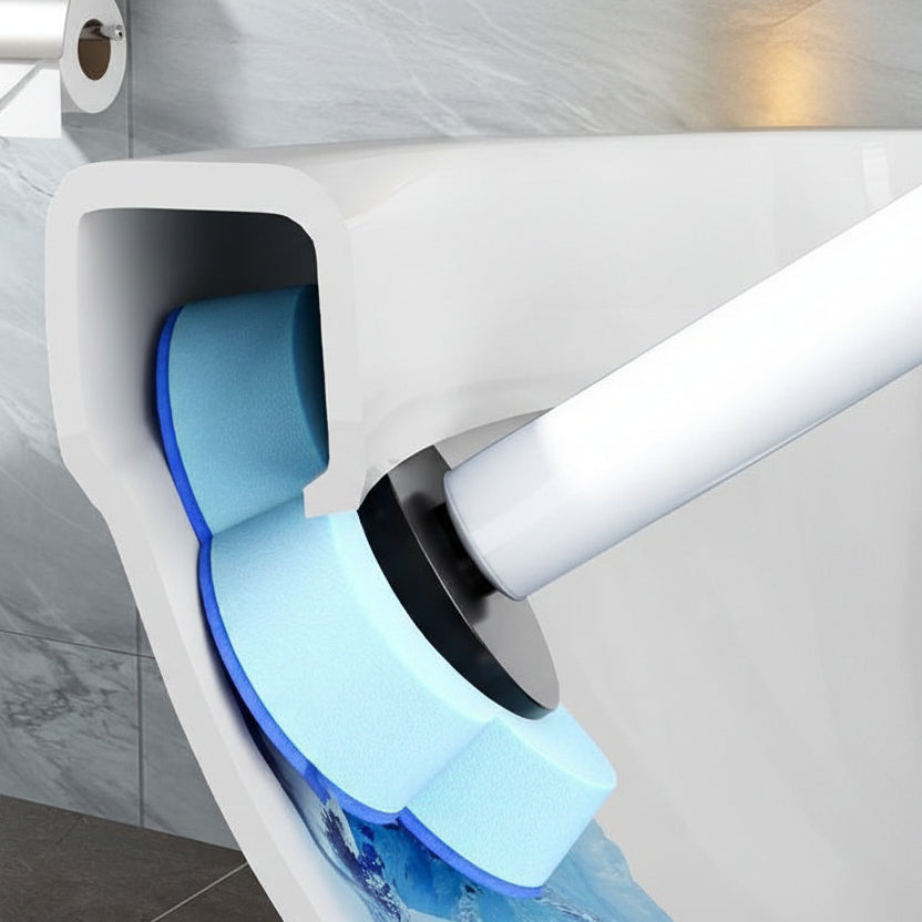 CLEANMASTER - Reliable Toilet Brush with Stylish Holder