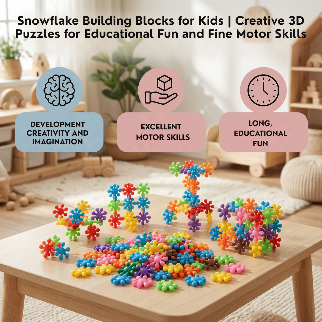 Brillix SnapBlocks™ — Ignite Your Child’s Genius with Every Click and Build