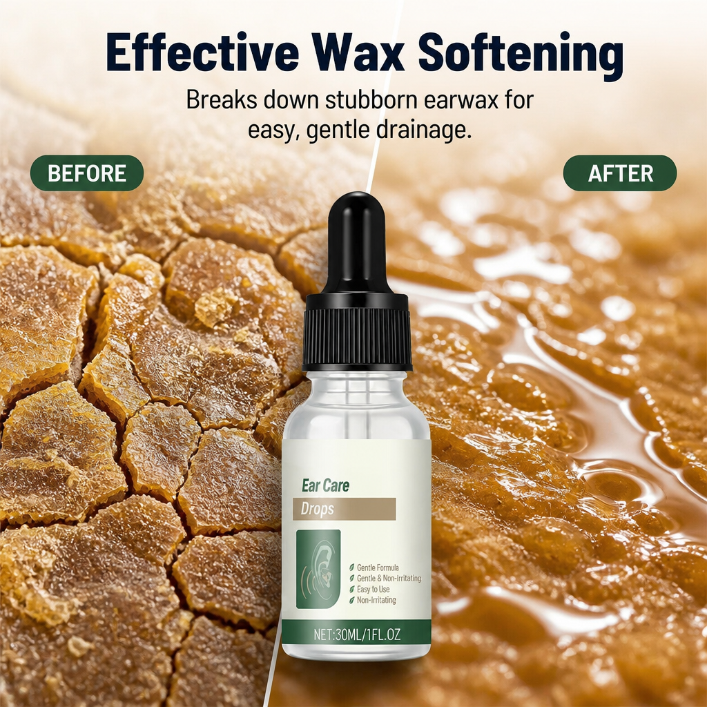 SereniSoothe™ — Soften Tough Earwax and Quickly Clear That Blocked, Muffled Sensation