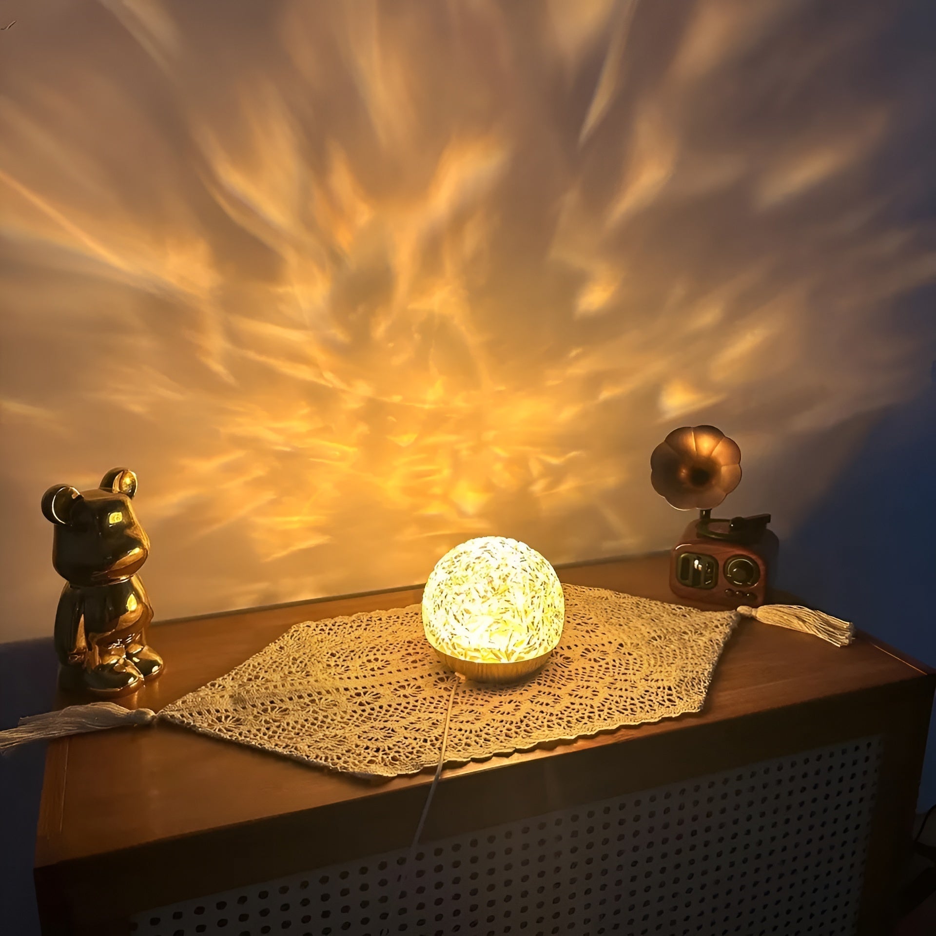 CalmWave Light Projector – Tranquil Illumination for Any Space