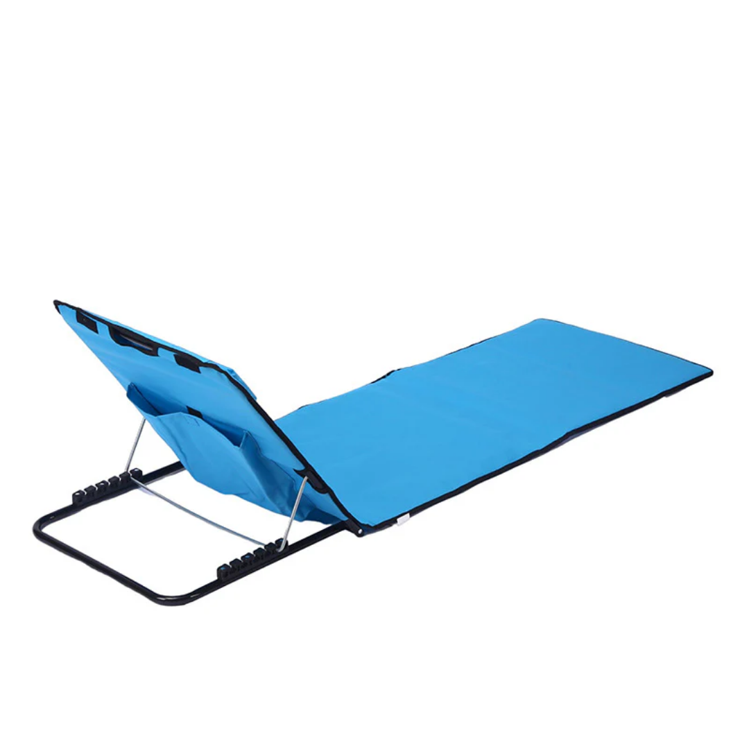 Portable Relaxation Mat with Back Support for Outdoor Fun