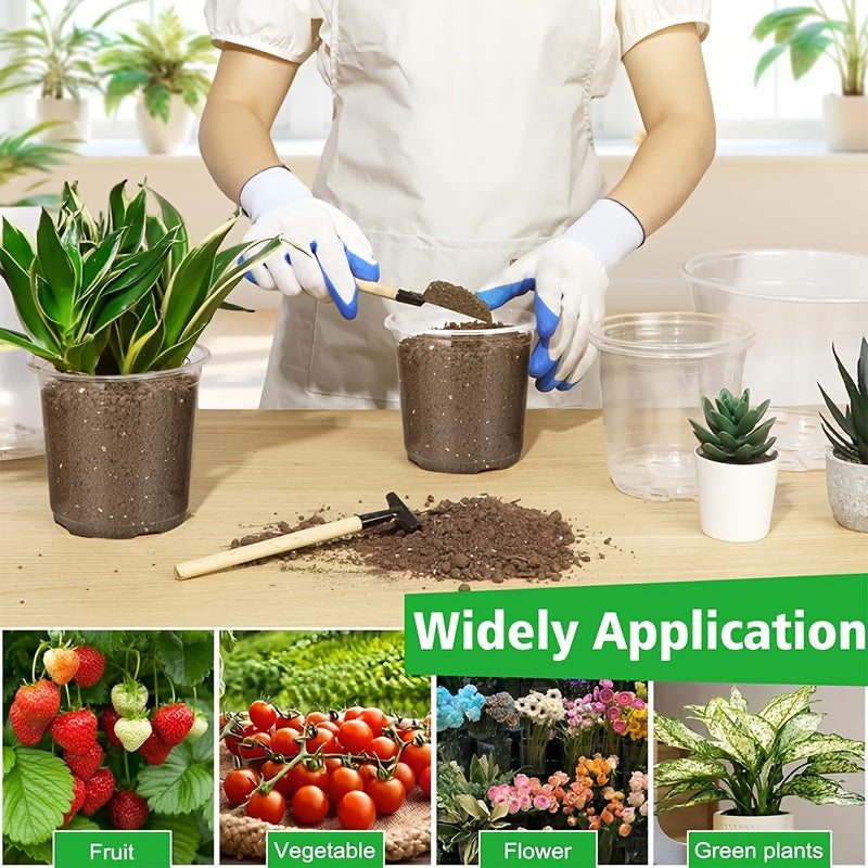 ROOTVIEW GARDEN SET – Clear Pots for Effortless Root Observation