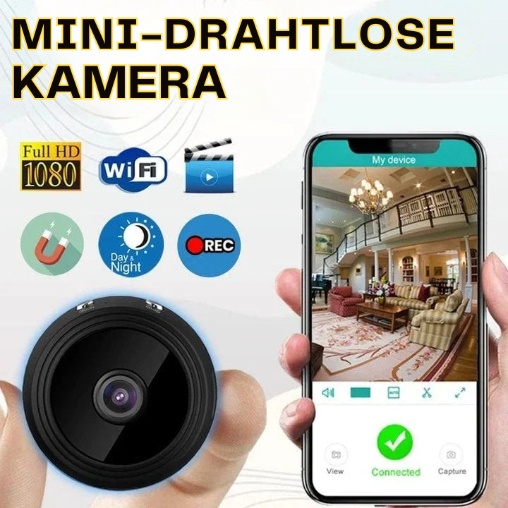 Wi-Fi Indoor Security Camera | Night Vision & Motion Detection | SecurePulse
