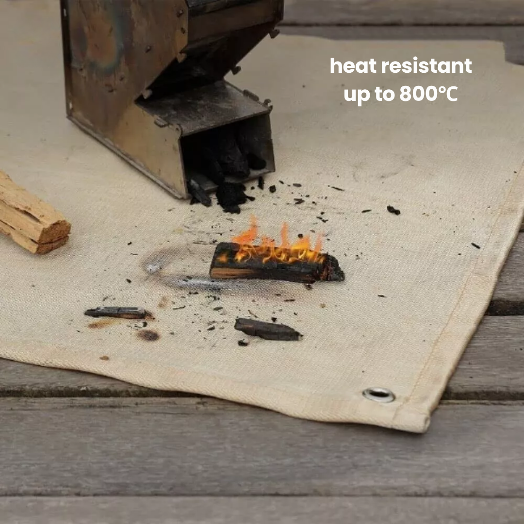 Ultimate Heat-Resistant Mat for BBQs and Fire Pits