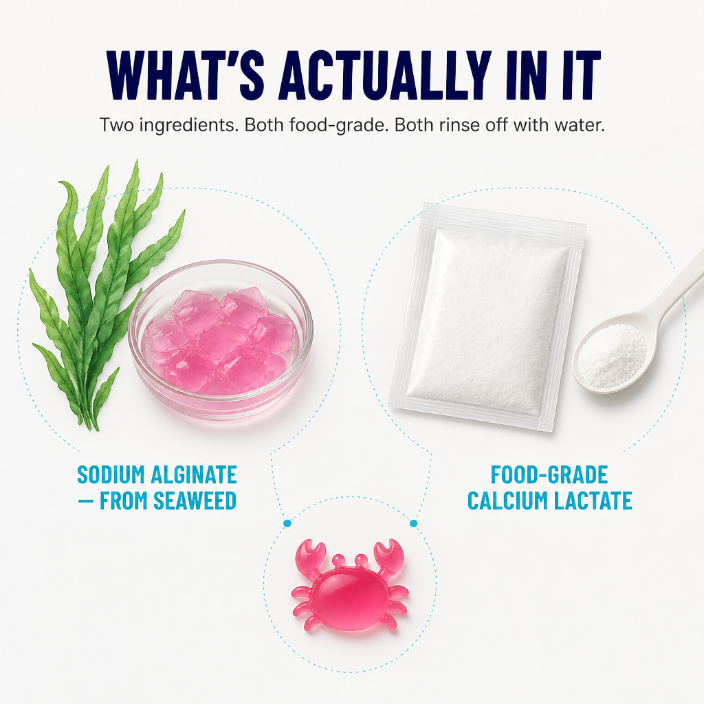TactilGlow™ — See Colored Gel Transform Into Squishy 3D Water Critters
