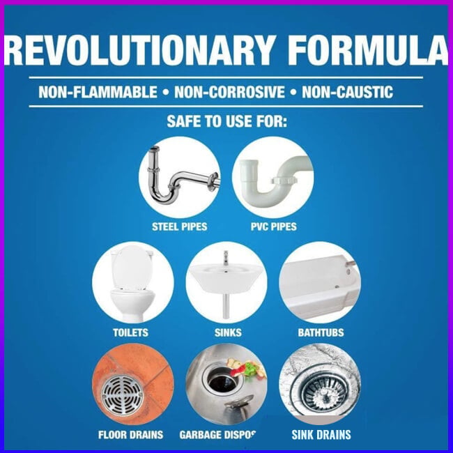 FoamForce™ Drain Rescue — Blow Away Blockages and Breathe Fresh Air Instantly