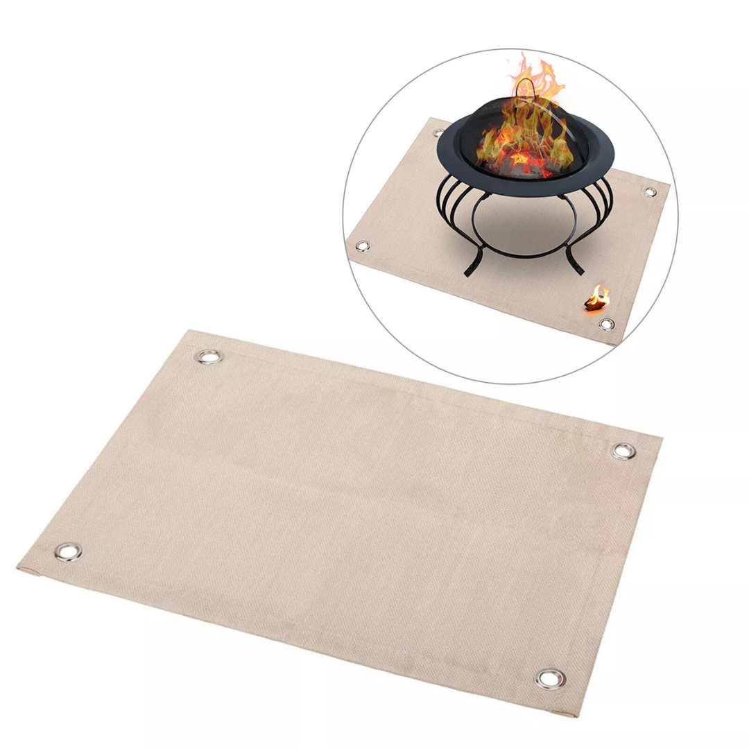 Ultimate Heat-Resistant Mat for BBQs and Fire Pits