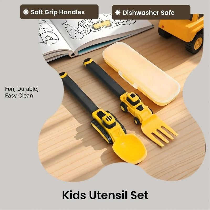 BuildBright™ Feeding Set — Turn Toddler Mealtime into Confident, Happy Playtime
