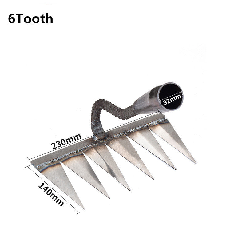 Effortless Weeding Tool for Your Garden | Durable Rake | RootMaster