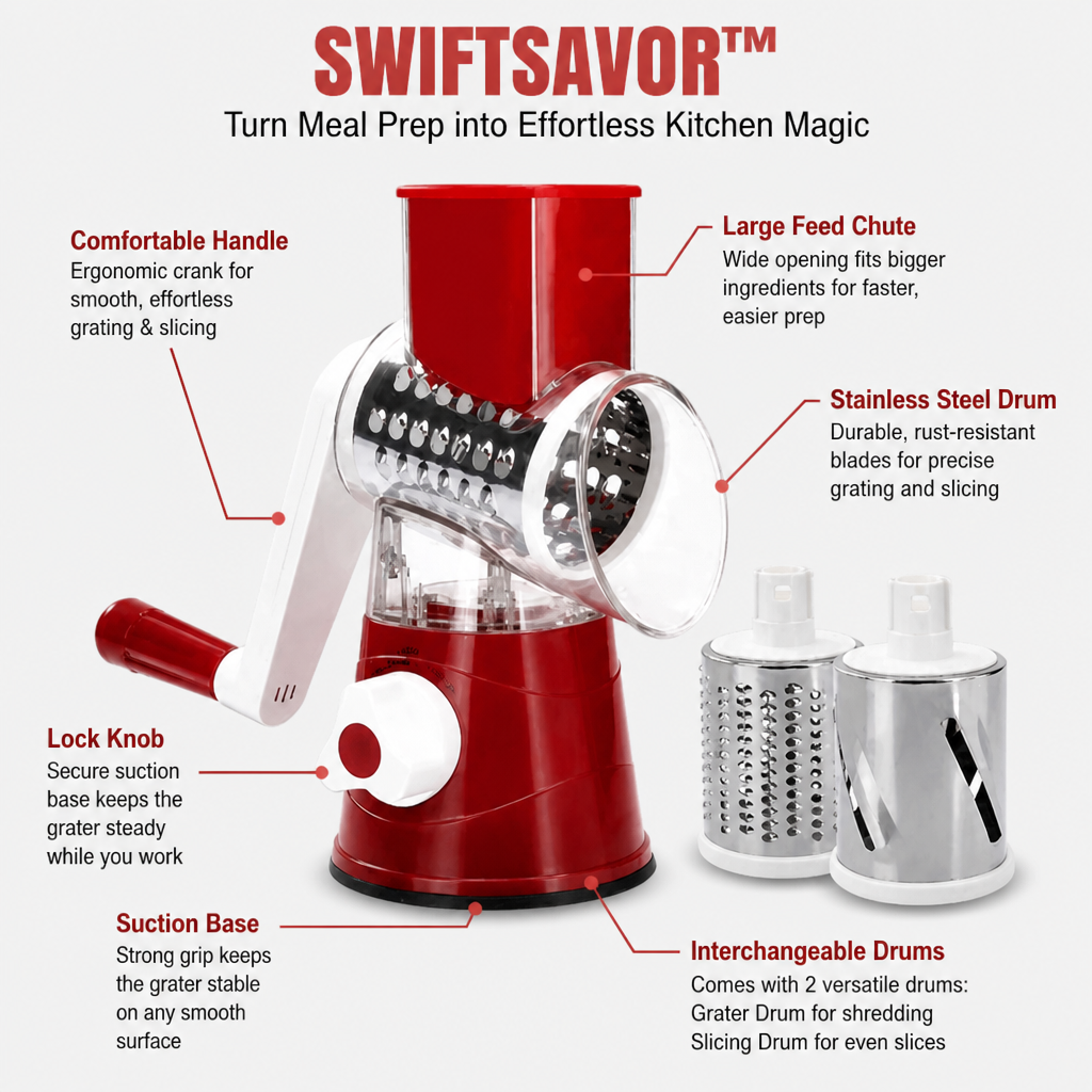 SwiftSavor™ — Turn Meal Prep into Effortless Kitchen Magic