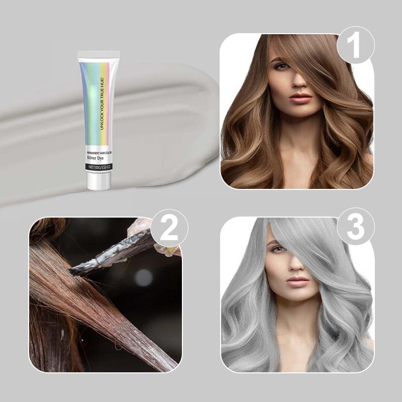LumaSilk™ — Transform Your Hair with Silky, Radiant Silver That Commands Admiration