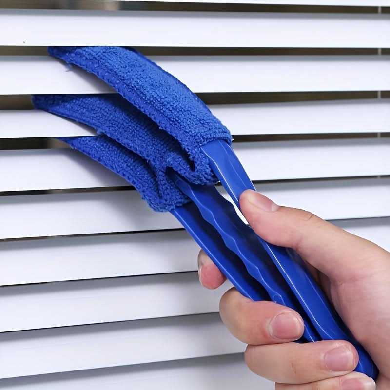 Reusable Cleaning Brush for Windows and Blinds with Removable Head