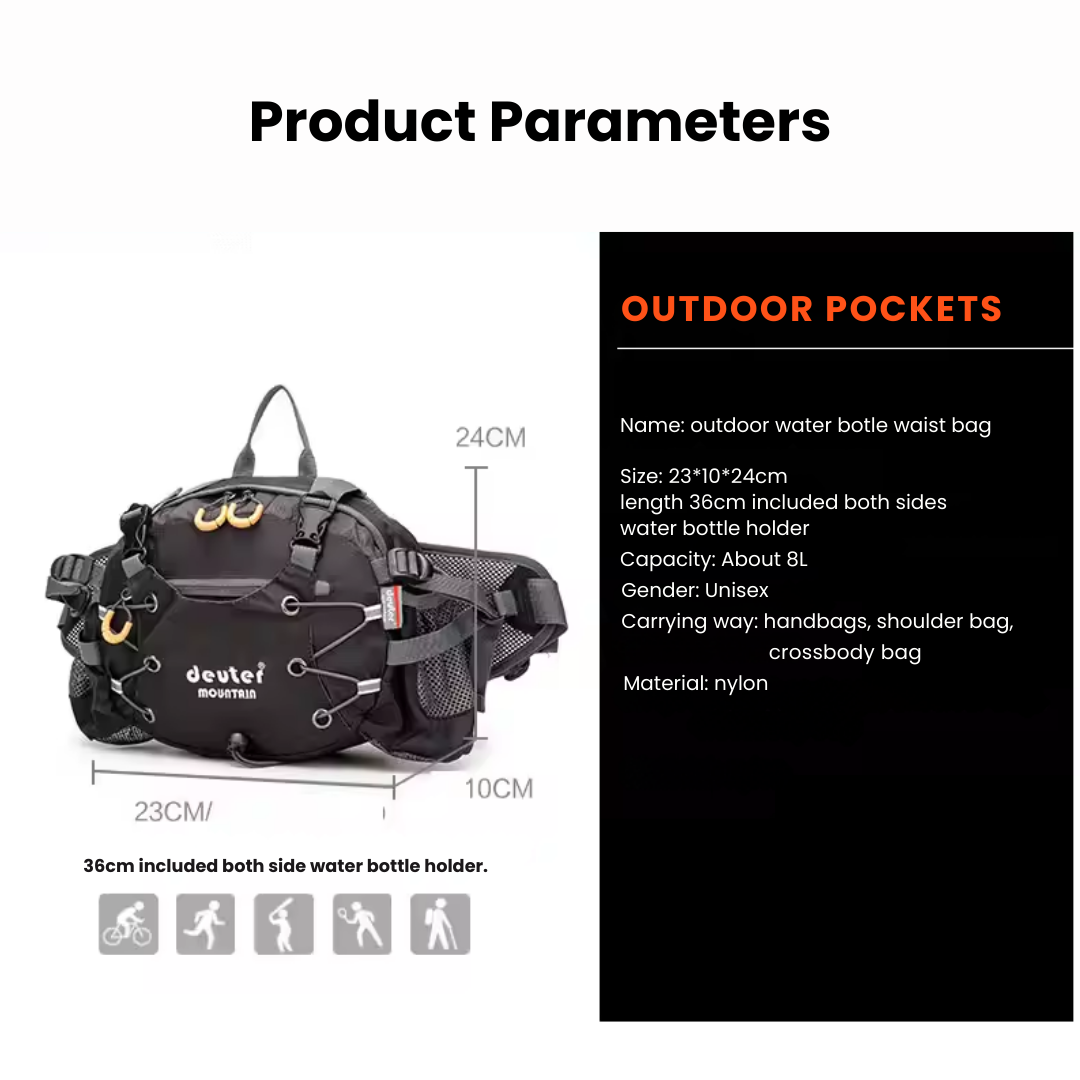 All-in-One Adventure Pack for Hiking and Exploration