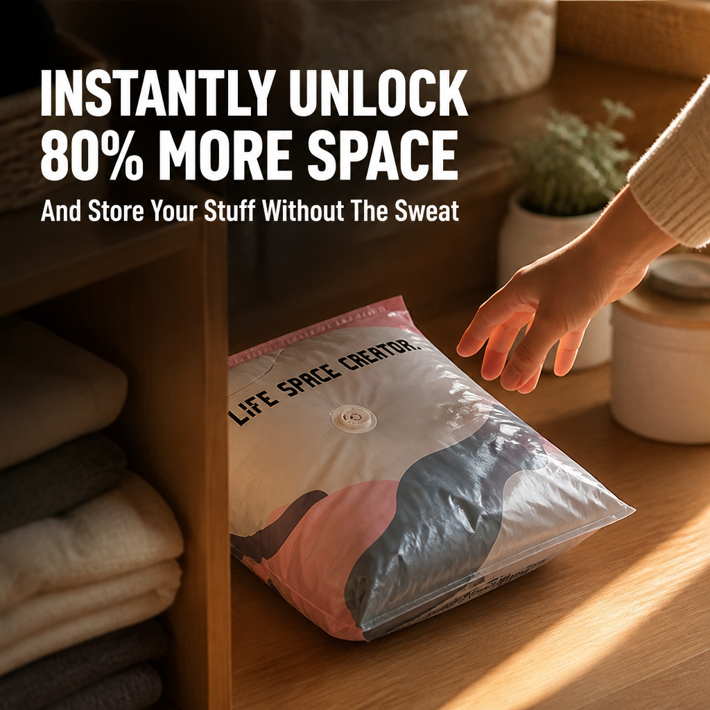 VastXcel™ — Instantly Unlock 80% More Space and Store Your Stuff Without the Sweat