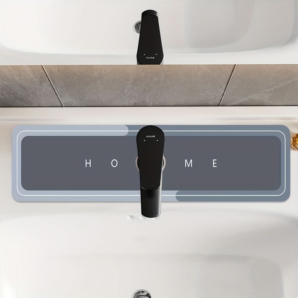 Absorbent Splash Mat for Faucets – Drip Catcher