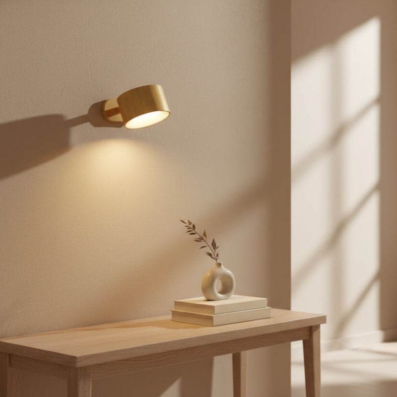 Versatile 360° Wall Light - Wireless, USB Rechargeable & Adjustable Brightness