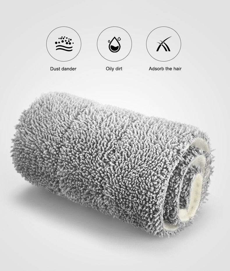 Versatile 360° Cleaning Mop and Bucket Combo with Microfiber Cloths