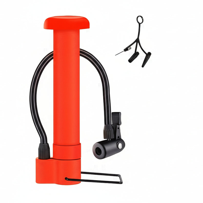 SwiftInflate - Portable 80PSI Hand Pump for Bikes & Sports