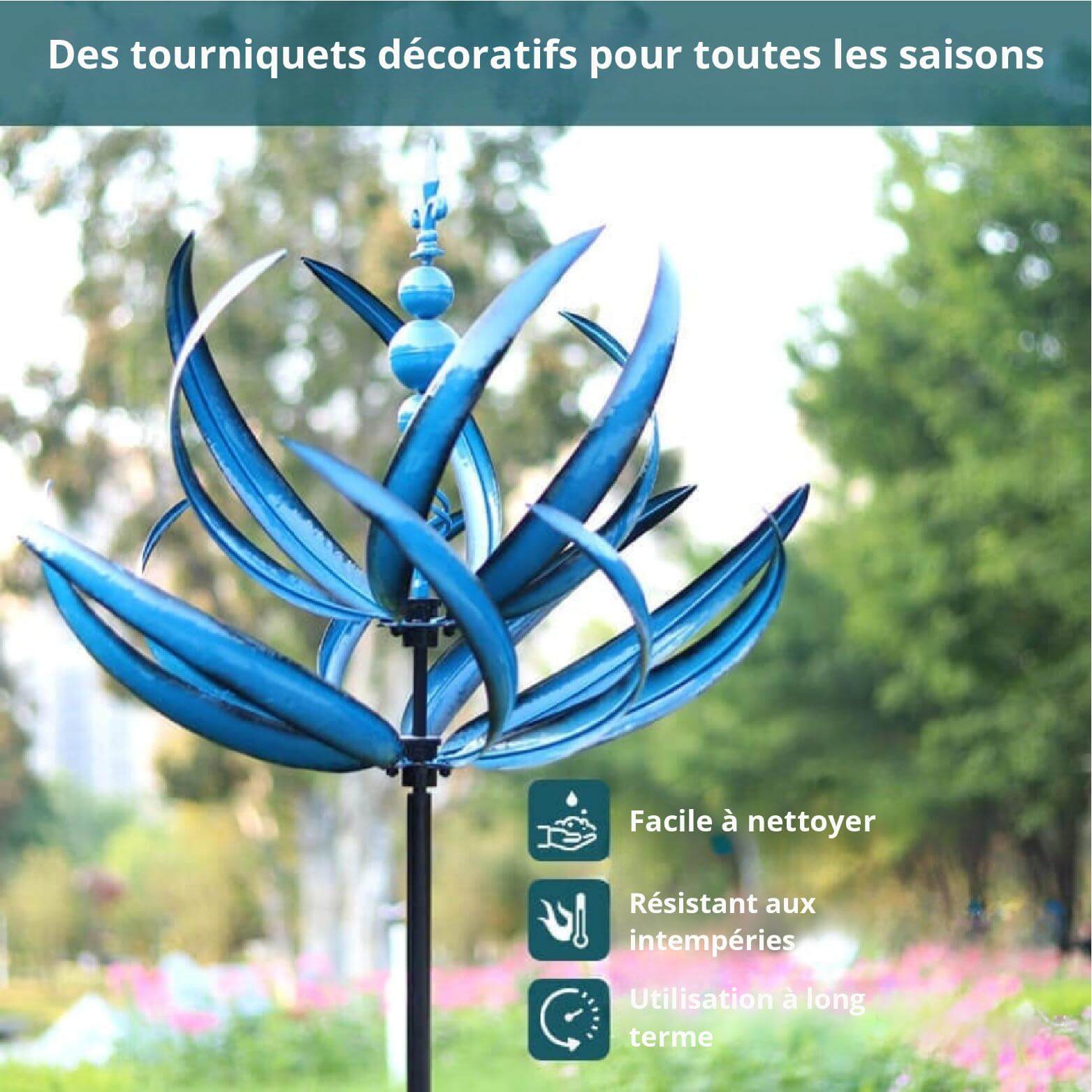 VividWhirl™ — Instantly Ignite Color and Life in Every Breeze