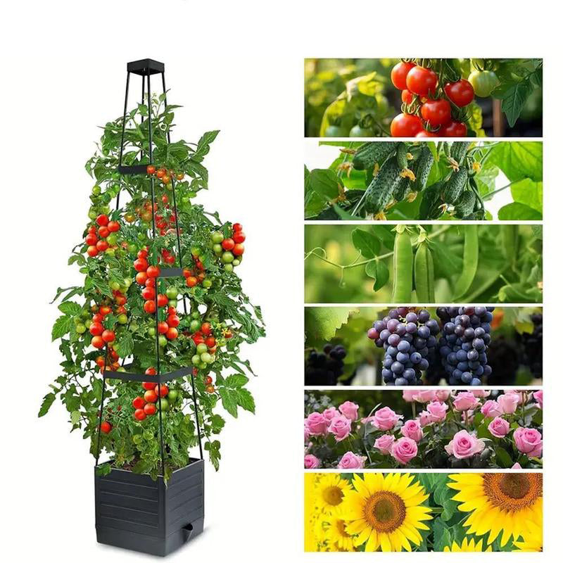 SkyVine™ Tower — Transform Tight Spaces into Towering Gardens That Thrive Effortlessly