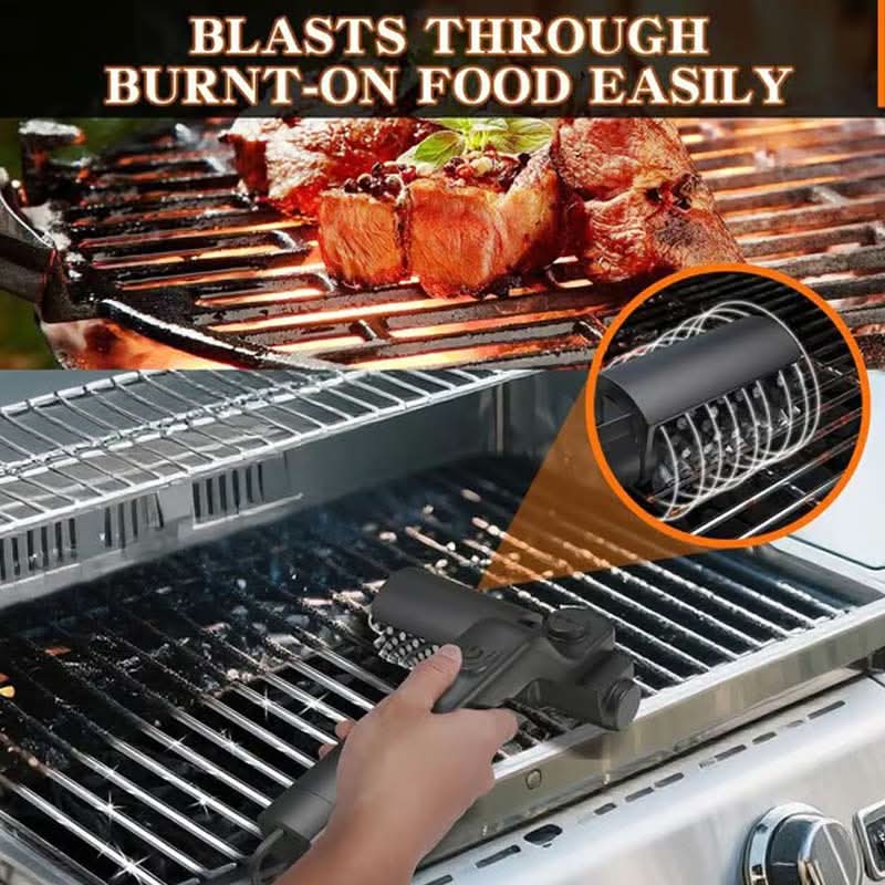 CharMight™ — Effortless Grill Cleaning That Saves Your Wrists and Restores the Shine