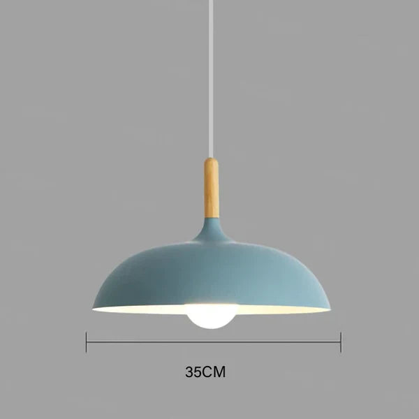 Ceiling Lamp Made from Northern Oak