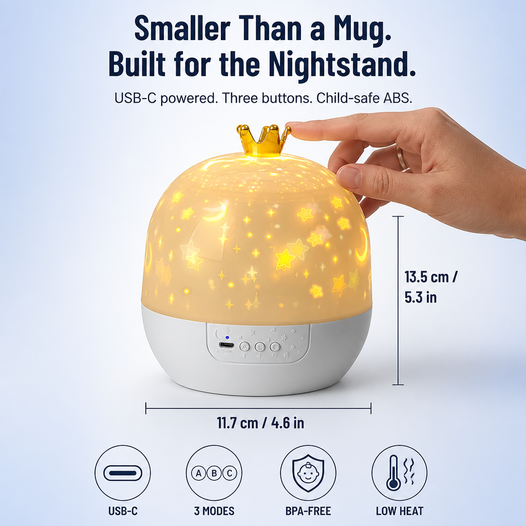 AquaDream™ — Swap Bedtime Fights for Stars on the Ceiling