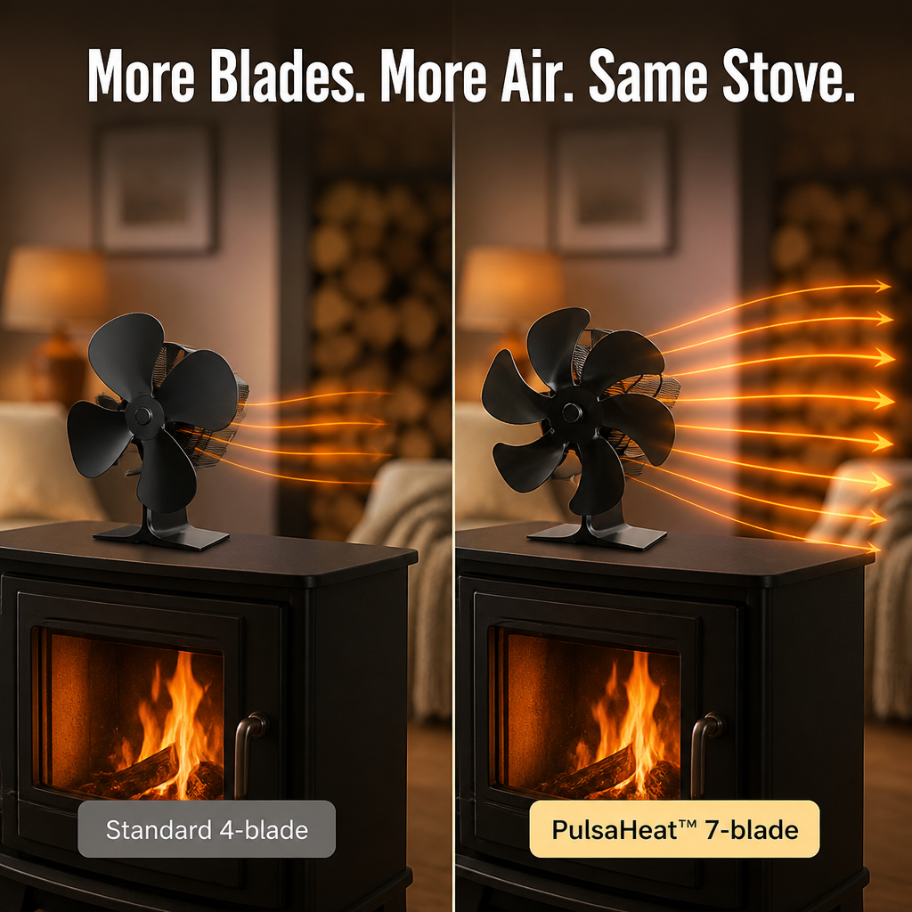 PulsaHeat™ — Drive Wood Stove Warmth Into Every Chill Spot Of Your Room