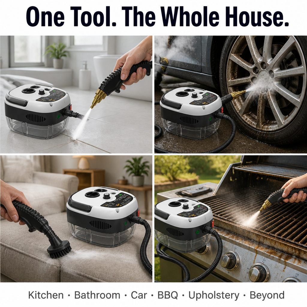 VaporJet™ — Power Through Burnt-On Grease, Soap Scum and Grime on Any Surface in Moments
