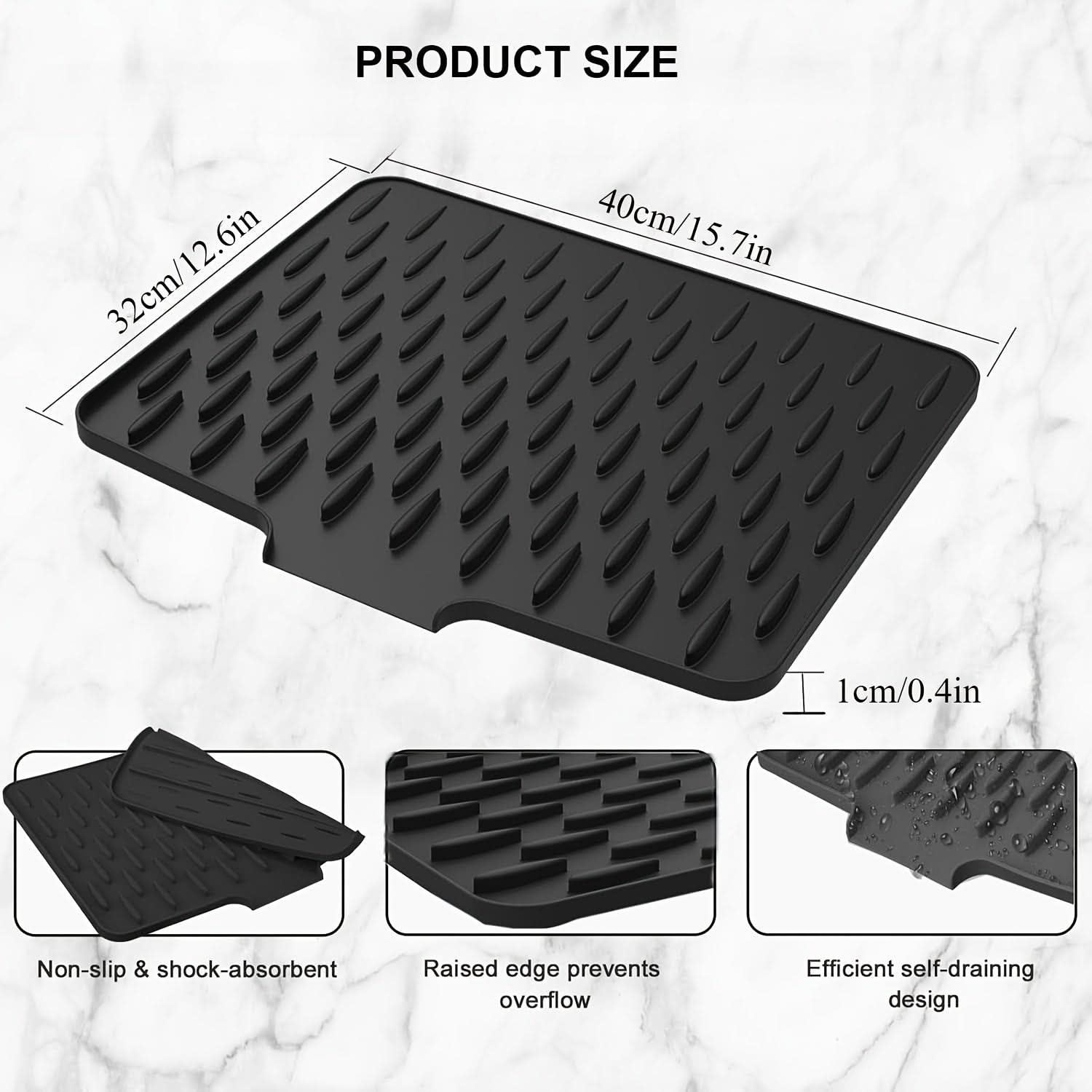Drying Mat for Kitchen Drainage