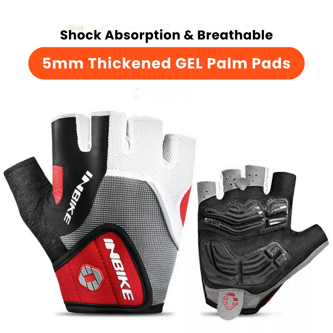 ComfortFit Gel Cycling Gloves – Shock Absorbing and Breathable