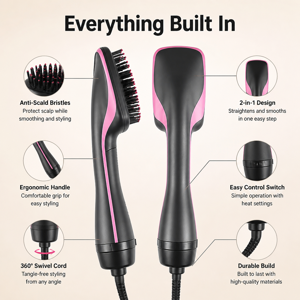 LumaSilk™ — Effortless Shine and Frizz-Free Hair That Commands Attention