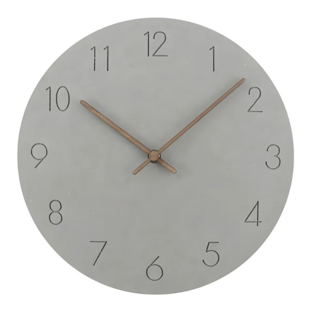 Sleek Timeless Wood Clock for Modern Spaces
