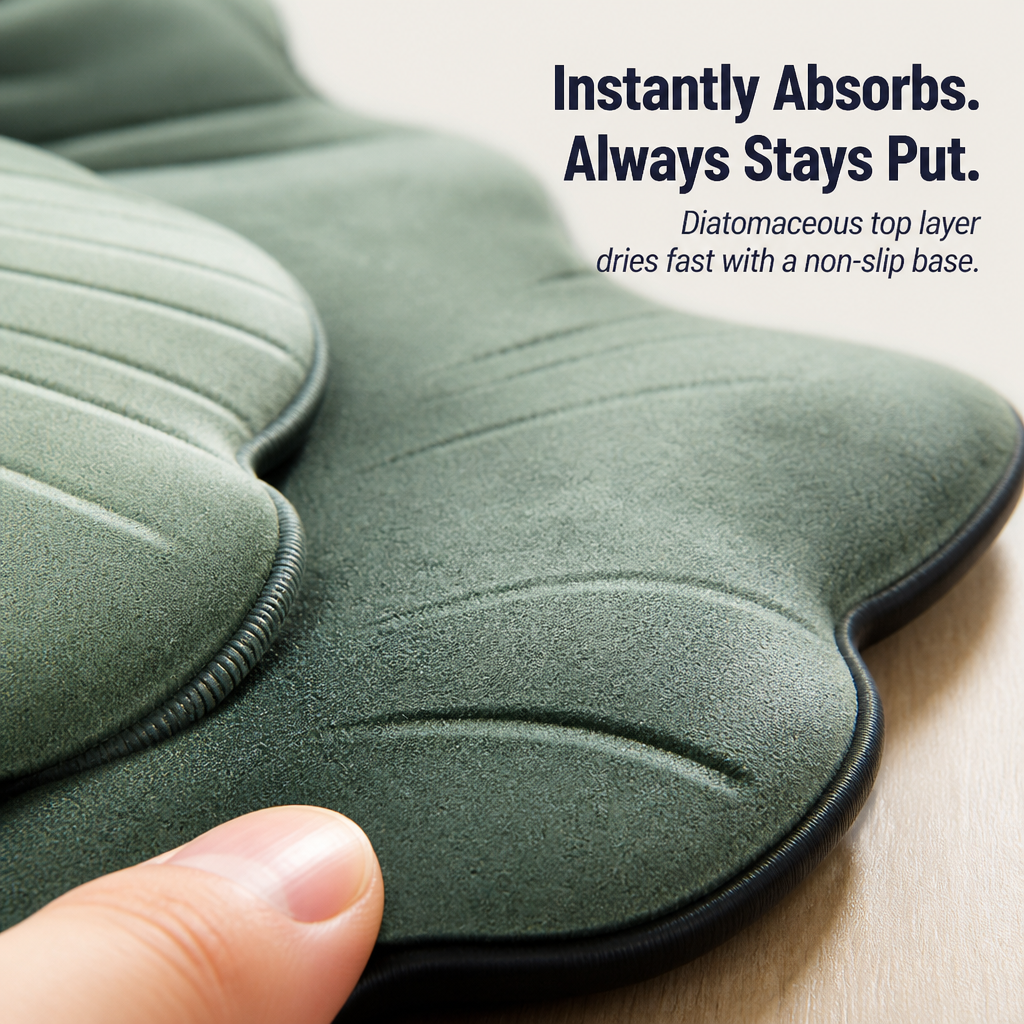 HydraGuard™ Ultra-Dry Mat — Instant Dryness and Slip-Free Safety for Every Step