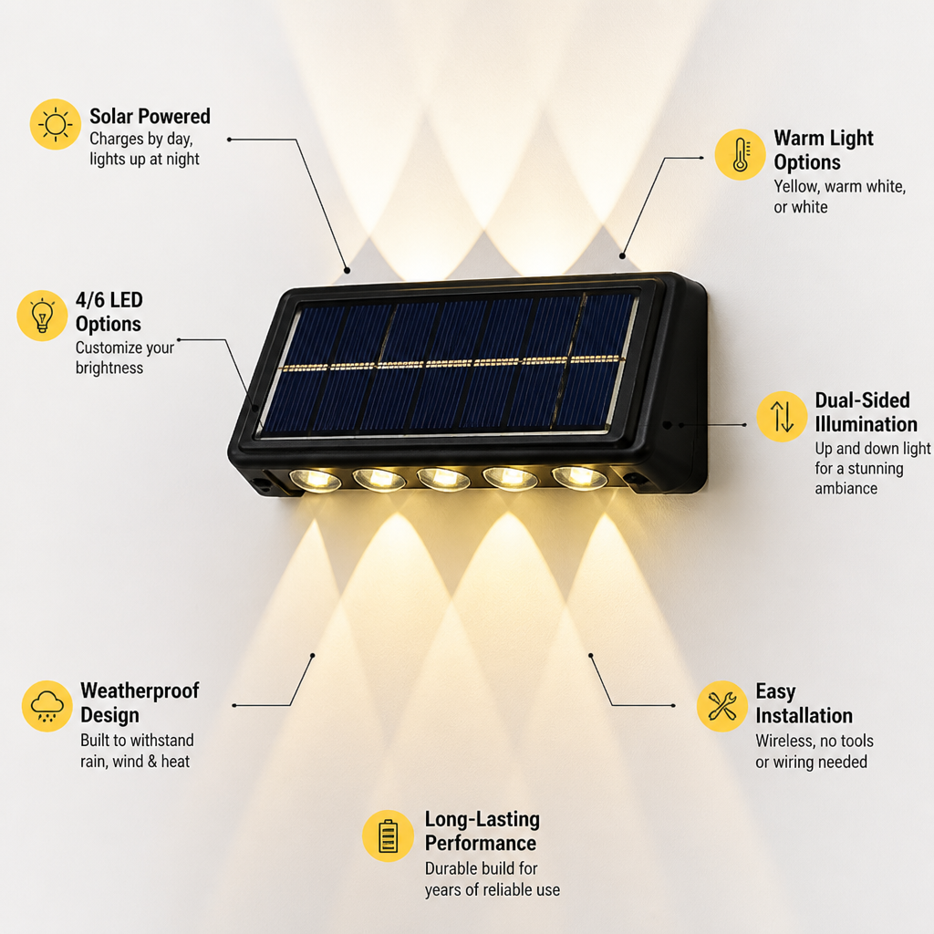 SolaraBeam™ — Wrap Your Garden in Effortless, Warm Solar Glow Every Night