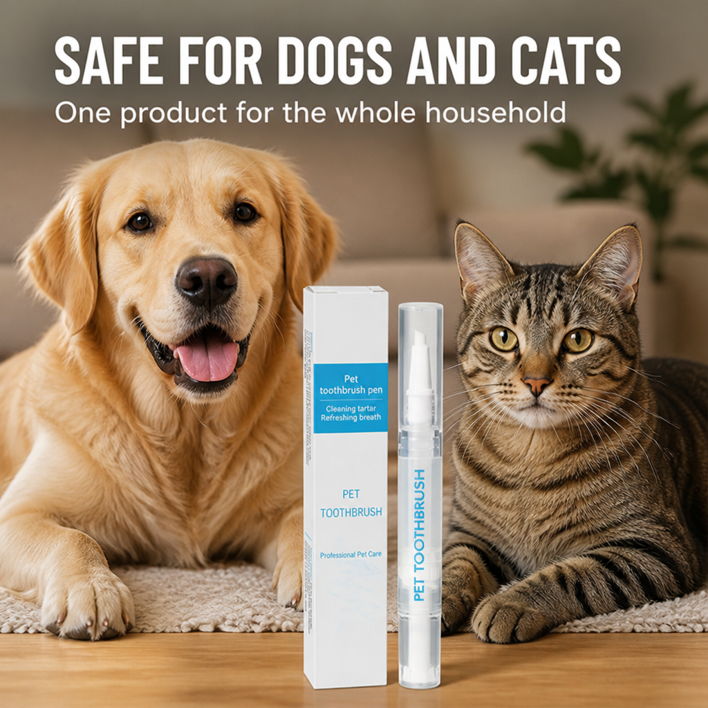 FloraFresh™ Pet Smile Pen — Effortless Daily Care for a Bright, Happy Pet Smile