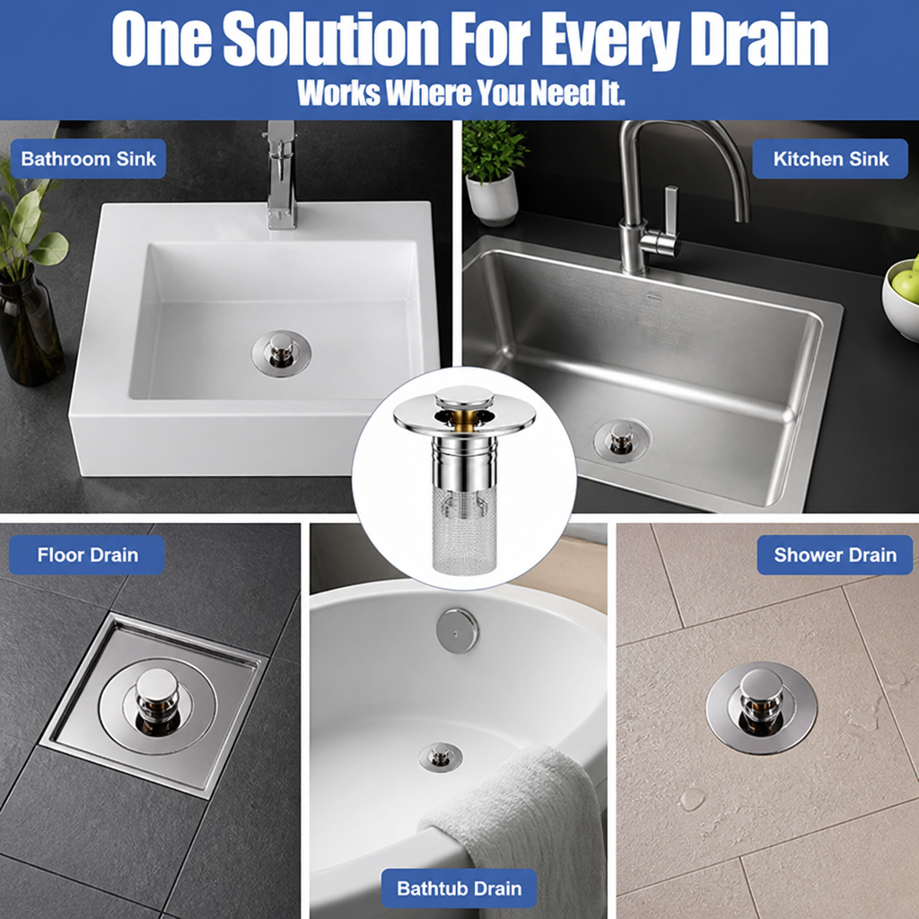 ClearFlowPro™ — Take Back Your Peace with Effortless, Clog-Free Drains Every Day
