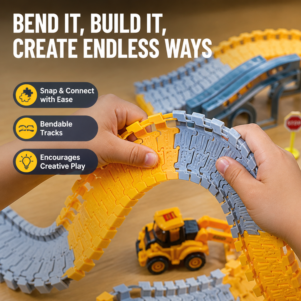 FlexiTrack™ — Ignite Boundless Creativity and Build Adventures That Last