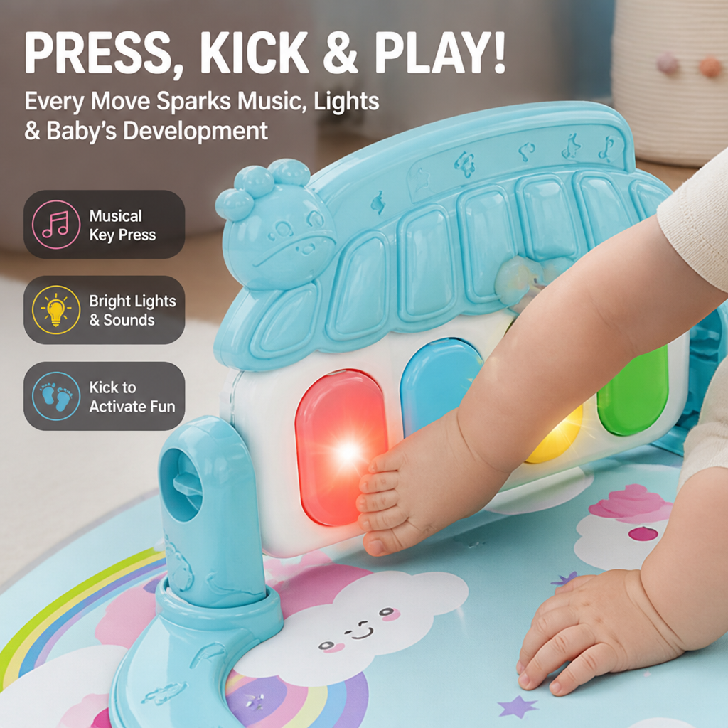 PedalJoy™ — Ignite Your Baby’s Strength, Senses, and Smiles in Every Playful Step
