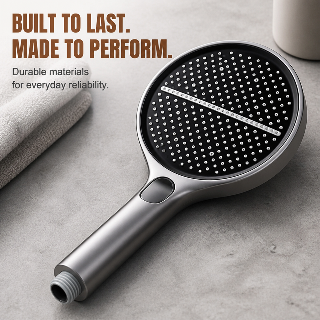 TempestaPure™ High-Pressure Handheld Shower Head — Ignite Your Senses with a Powerfully Revitalizing Shower Every Time