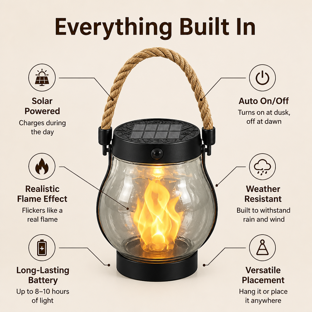 LumaFlick™ — Ignite Magical Evenings with Effortless, Cozy Glow